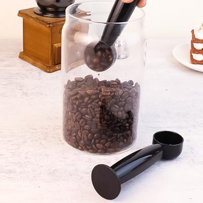 Łyżeczka do ubijania kawy z podwójną głowicą, 20 ml, młotek do ubijania proszku, długi uchwyt, wielofunkcyjne narzędzia do ubijania ziaren espresso