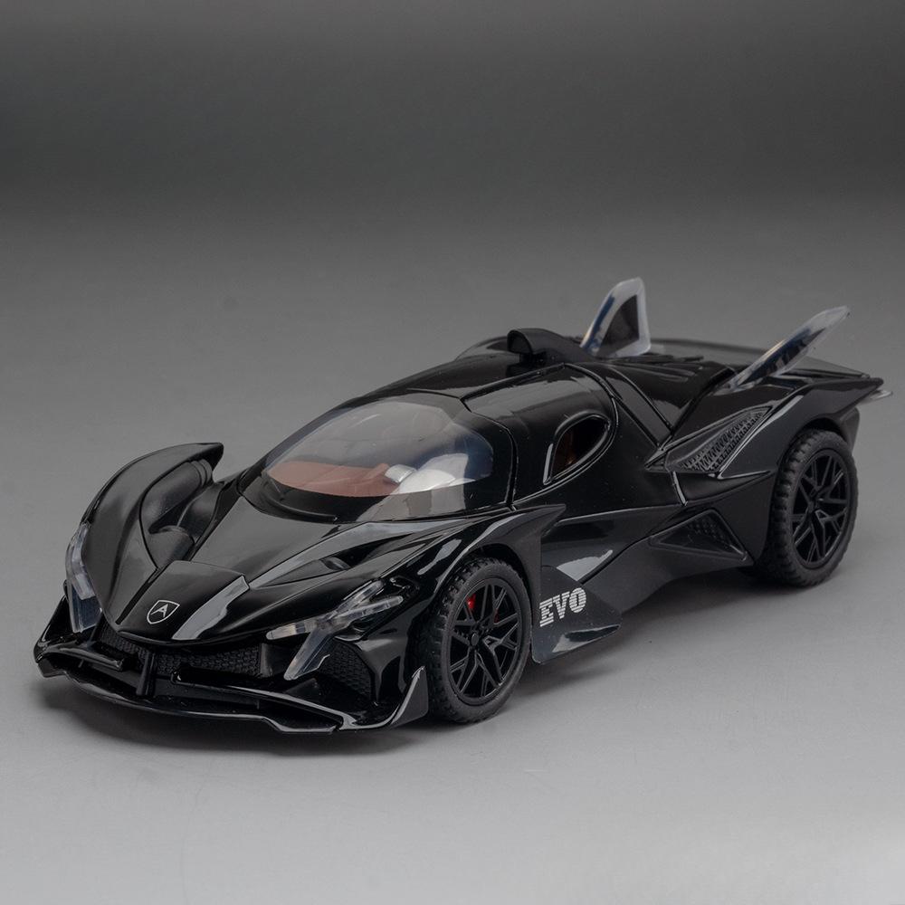 1/32 Apollo EVO Scale Alloy Sport Car Model Diecasts Vehicle Model with Light Sound Pull Back Car Toys for Child Birthday Gifts