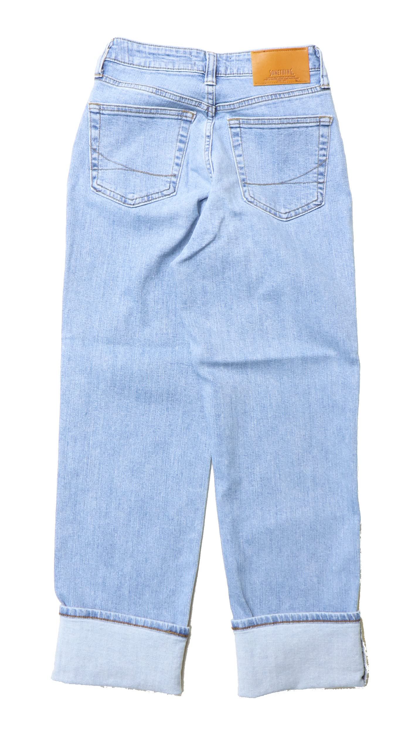 

ELSA Прямые джинсы в цвете SEA33 ICE BLUE L [SOMETHING] [сделано в Японии] Женские