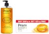 Gel Doccia Pears Pure & Gentle Super Risparmio Flacone XL con Pompa, 750 ml e Sapone da Bagno Pears Pure & Gentle Idratante con Glicerina Per Dorato Gl