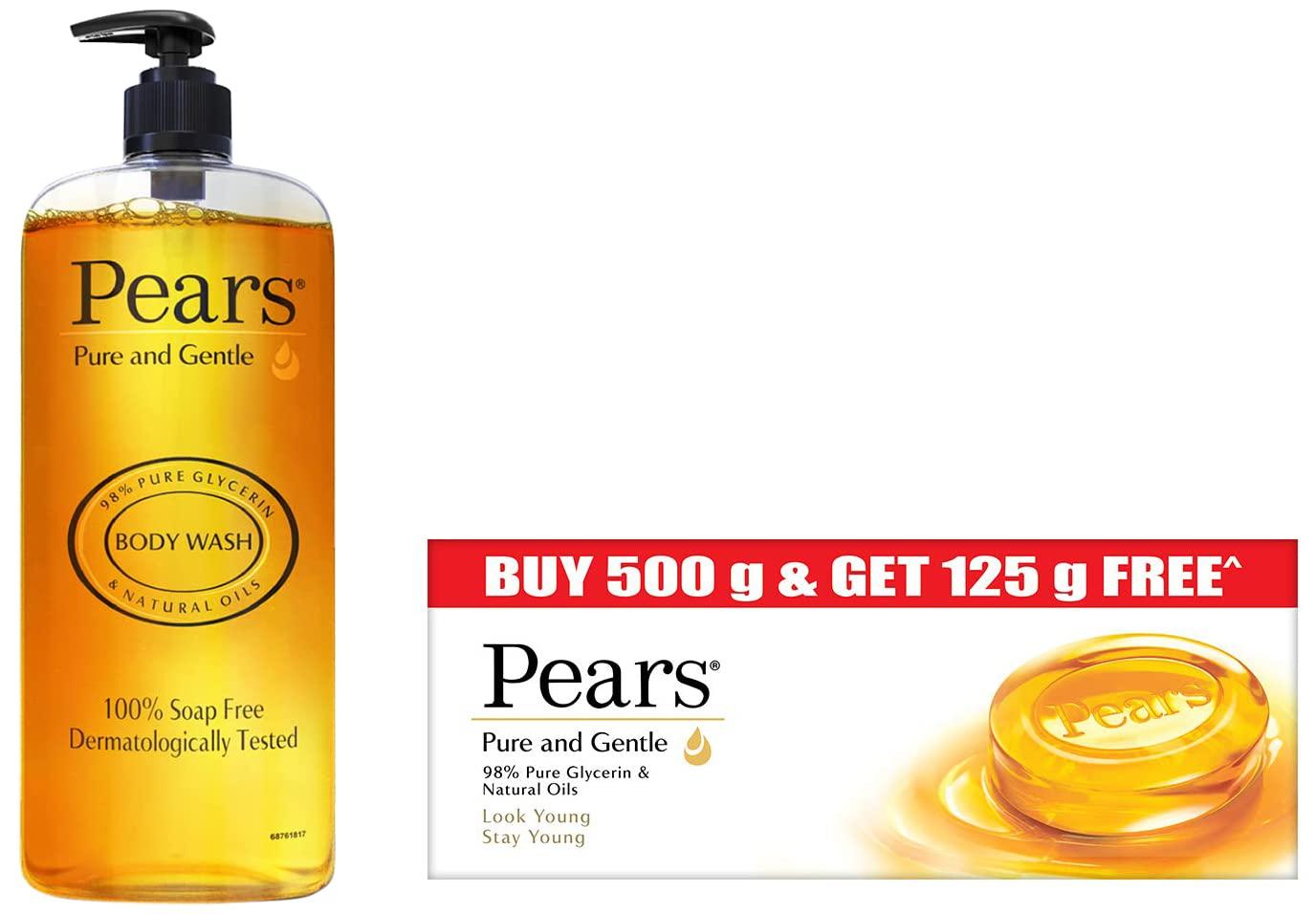 Pears Pure & Gentle dušas želeja