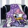 Cute Cartoon Daisy Duck Blanket Soft and Comfortable Perfect for Home Décor Bedroom Living Room and Sofa Throw