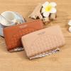 Damen Geldbörse Damen Lang Damen Clutch Tasche Handy Tasche Einzelner Reißverschluss Geldbörse Große Kapazität Kartenfach