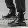 2024 Neue Herren Casual Martin Stiefel Vielseitige Trendige Übergröße Tooling Stiefel Fortschrittliche Herbst- und Winter Herrenstiefel 3315-J