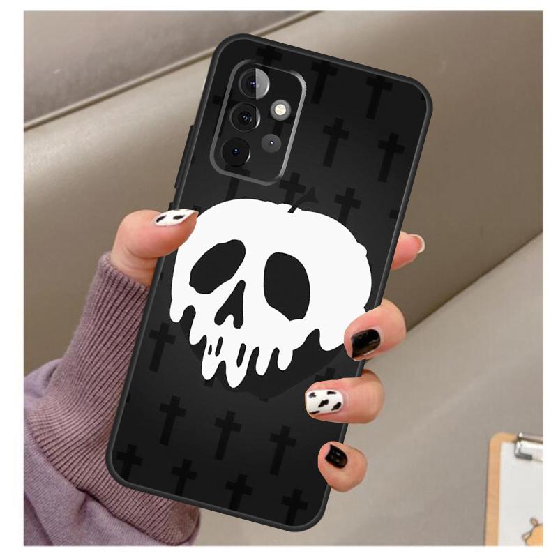Gothic Witch Satan Case For Samsung Galaxy A33 A13 A53 A34 A54 A14 A15 A16 A26 A36 A56 A12 A32 A52 A06 A35 A55