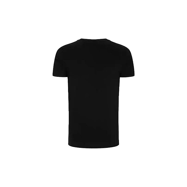 Calvin Klein Letter Fashion Pure Cotton Breathable Mirror Print Round Neck Short Sleeve T-Shirt Men T-Shirts Black ZM01888-BEH