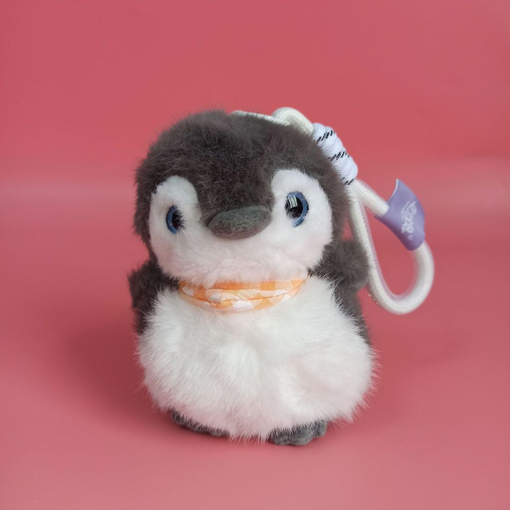 Penguin Plush Toy With Bowtie For Kids Cute Animal Stuffed Doll Gift For Children