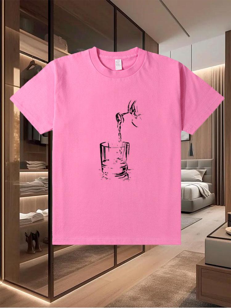 2025 Summer New 100% Pure Cotton T-Shirts for Men Leading the Trend In Men's Fashion