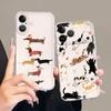 Soft Phone Cover Case for iPhone 17 Pro Max 7 8 14 Plus 13 Pro XR 11 XS Max Air 16 15 12 Mini Cartoon Dog Cat