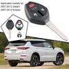 4 Przyciski Pilot Z Głowicą Kluczyk Samochodowy Fob Dla Mitsubishi Outlander Galant Eclipse Lancer Zamiennik Obudowa Pilota Kluczyka OUCG8D-625M-A