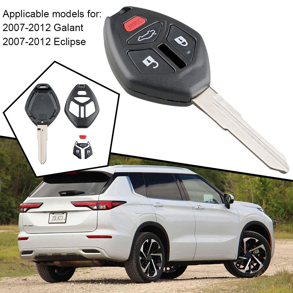 4 Przyciski Pilot Z Głowicą Kluczyk Samochodowy Fob Dla Mitsubishi Outlander Galant Eclipse Lancer Zamiennik Obudowa Pilota Kluczyka OUCG8D-625M-A