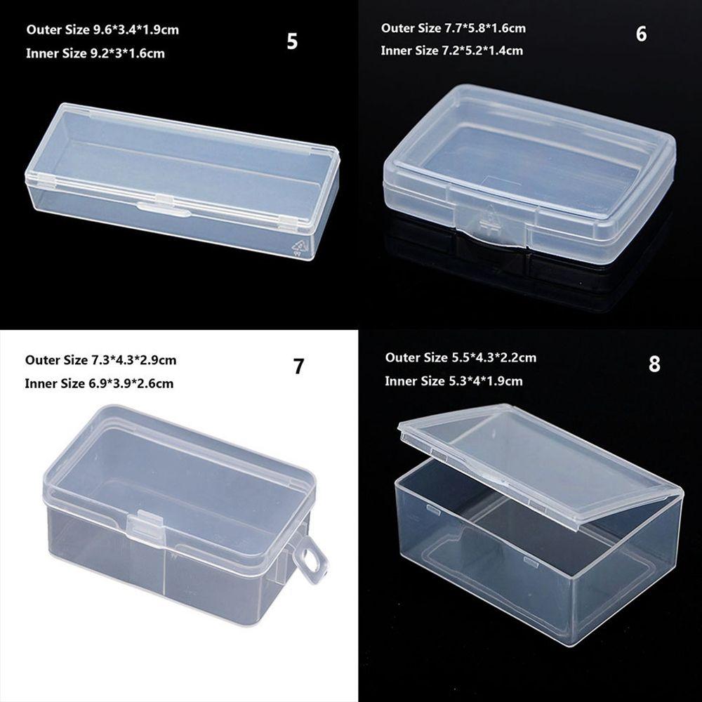 Small Home Organization Plastic Pill Storage Supply Jewelry Diamond Container Storage Box Craft Bead Holder