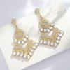 New Arrival Pendant Earrings Ethnic Style Cut Out Geometric Earrings Accessible Luxuryclassy Earrings
