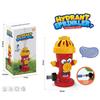 Cartoon Fire Hydrant Lawn Rotating Sprinkler - Automatic Watering & Play Toy