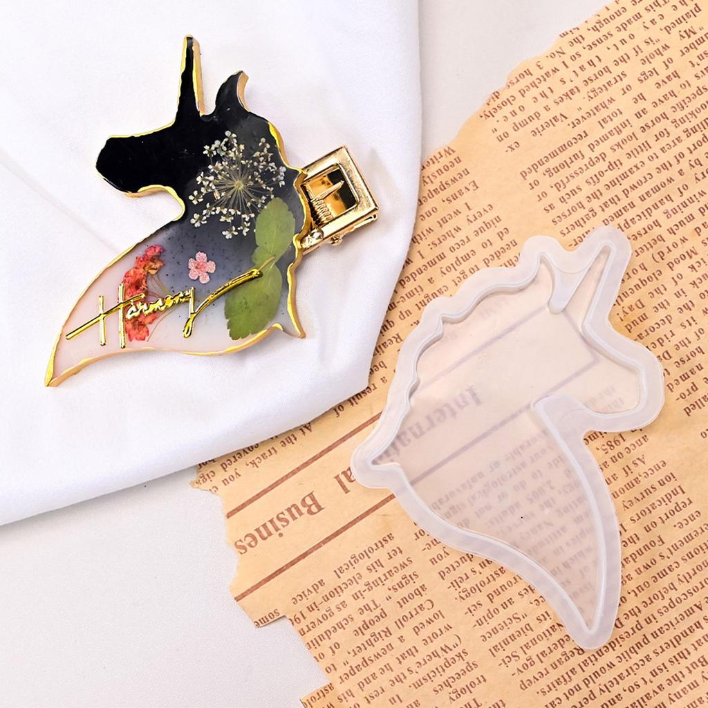 Flexible Animal Series Silicone Mold For Brooch Keychain Pendant Jewelry Soap Baking Crafts Feature Reusable Shape
