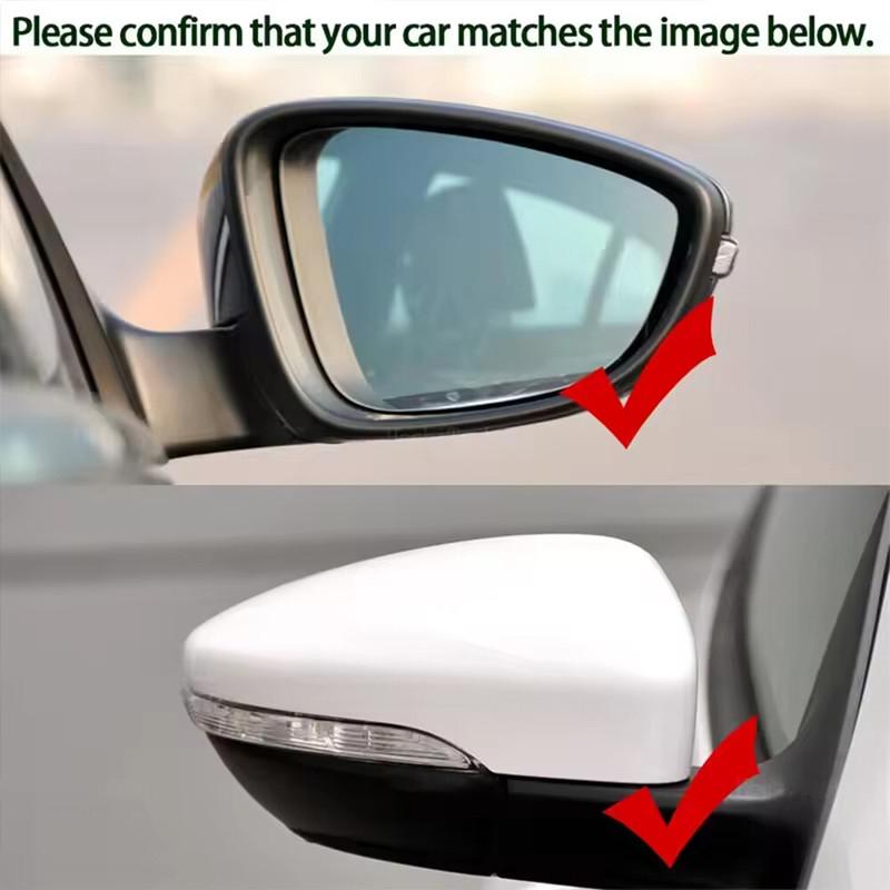 For Volkswagen VW Jetta Passat B7 2011 2012 2013 2014 2015 2016 2017 Car Rearview Side Mirror Cover Wing Cap Door Exterior Trim
