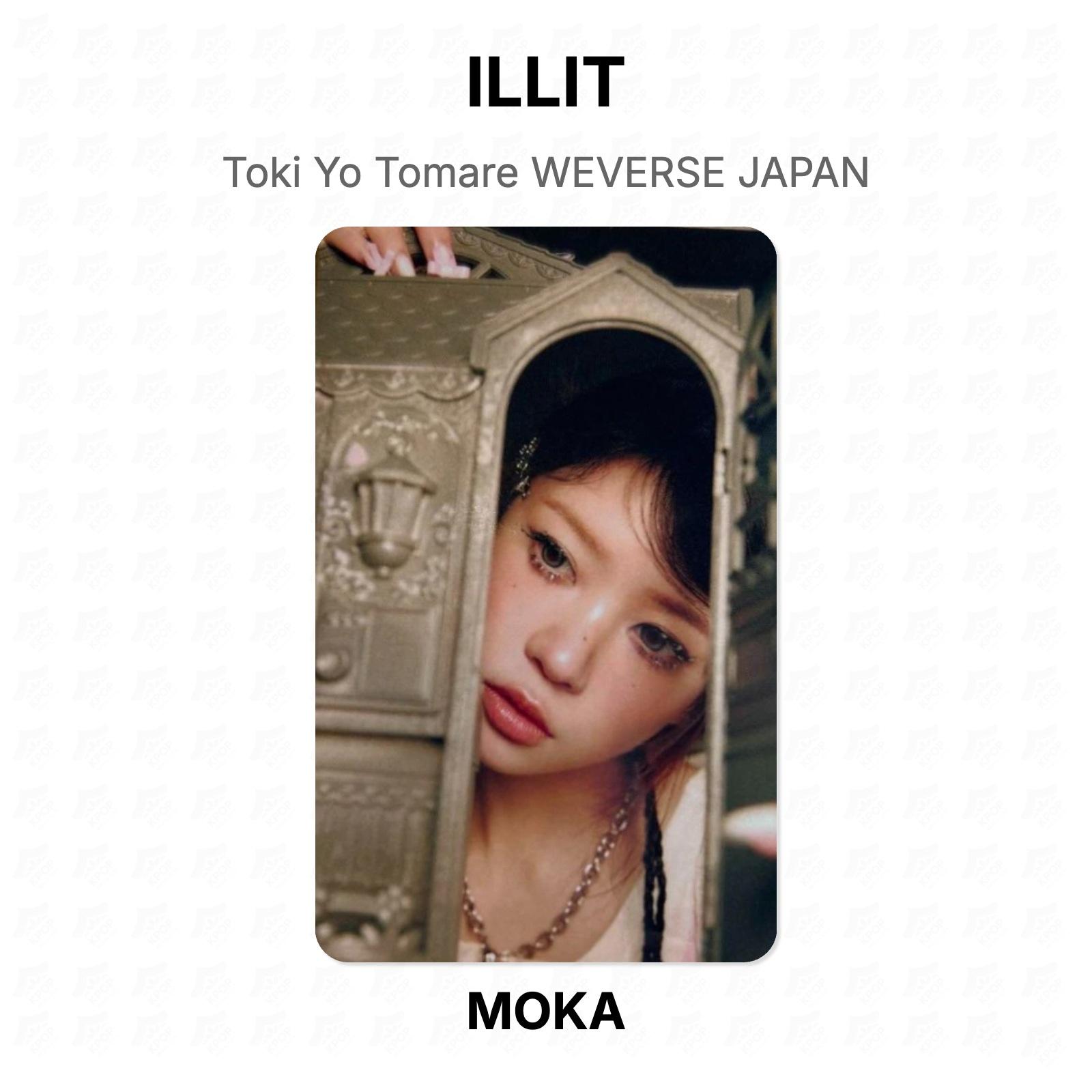 ILLIT Toki Yo Tomare WEVERSE JAPAN Official Photocard MOKA