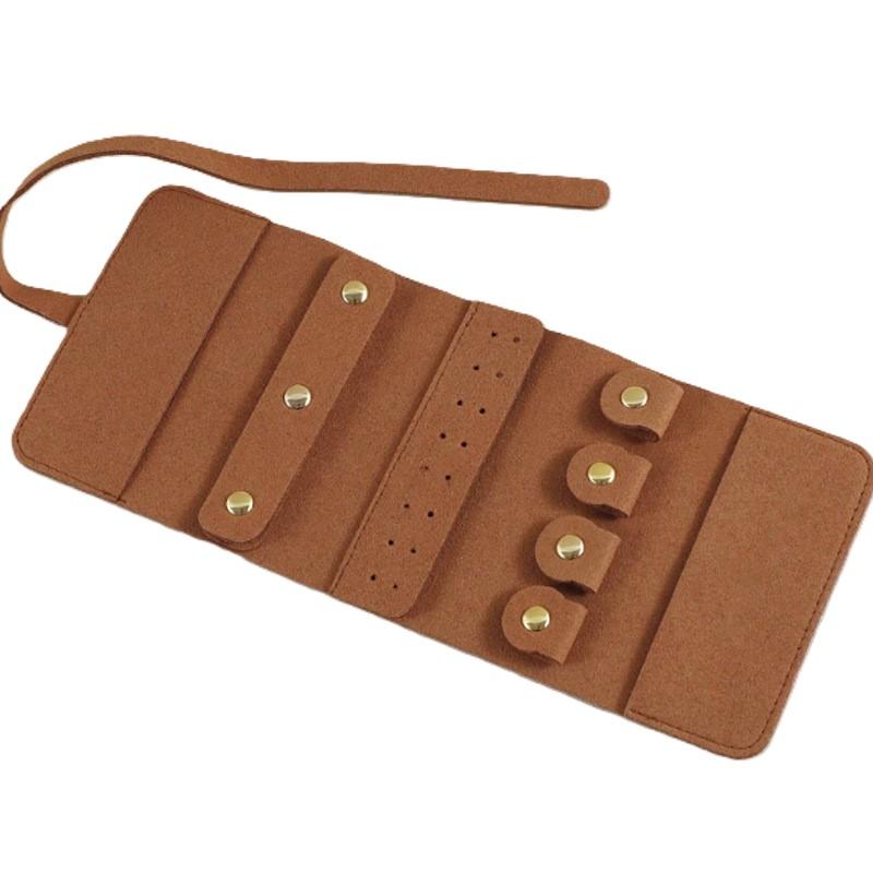 

Jewelry Storage Bag Travel Portable Jewelry Organizer Foldable Case For Bracelet Ring Necklaces Earring Travel Protect Bags A1