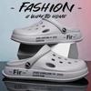 Baotou Shoes Slippers New Non-slip Thick-soled Casual Outer Wear Beach Soft-soled Nurse Men's Hole Shoes