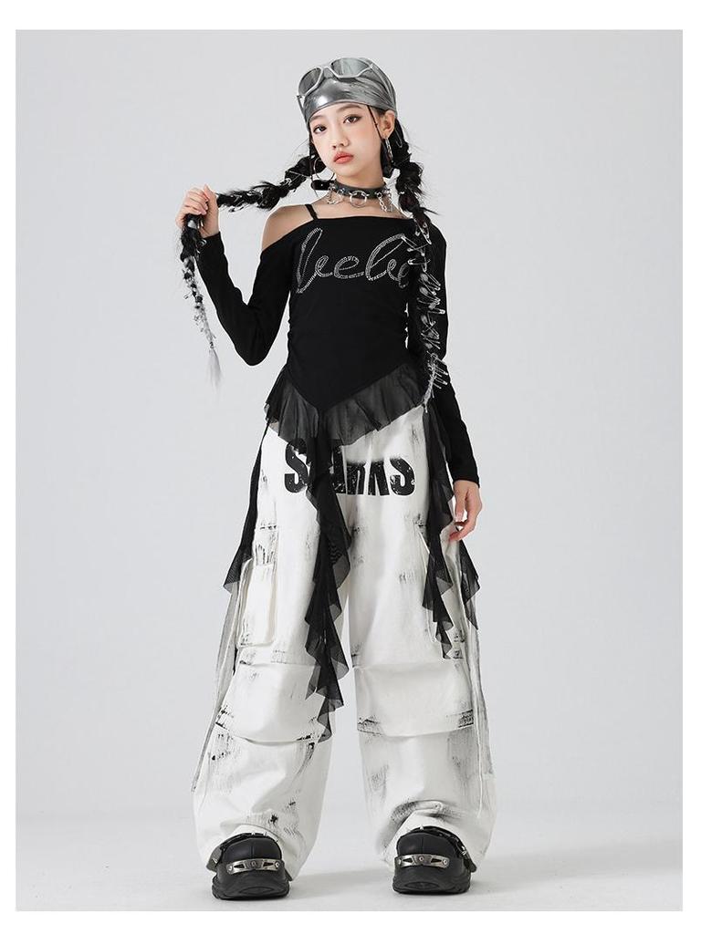 Modern jazzdräkt för barn – Snygg streetdance-outfit för flickor