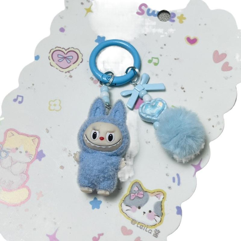 Keychain Vinyl Cute Grain Baby Walking Bag Mobile Phone Pendant Cute Keychain