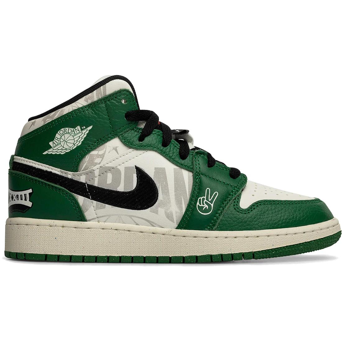

Sneaker Jordan 1 Mid SE Overbranded (GS)(HF3200-300) 36