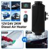 12V/24V 2KW/5KW Air Diesel Heater Car Diesel Heater Diesel Parking Heater Low Noise Heater for Truck Bus RV Trailer Boat