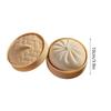 2027Giant Mystery Dumpling Squishy Soft Stretchy Bun With Food Steamer Design Pinchable Fingertip Fun Play And Squishy Lovers