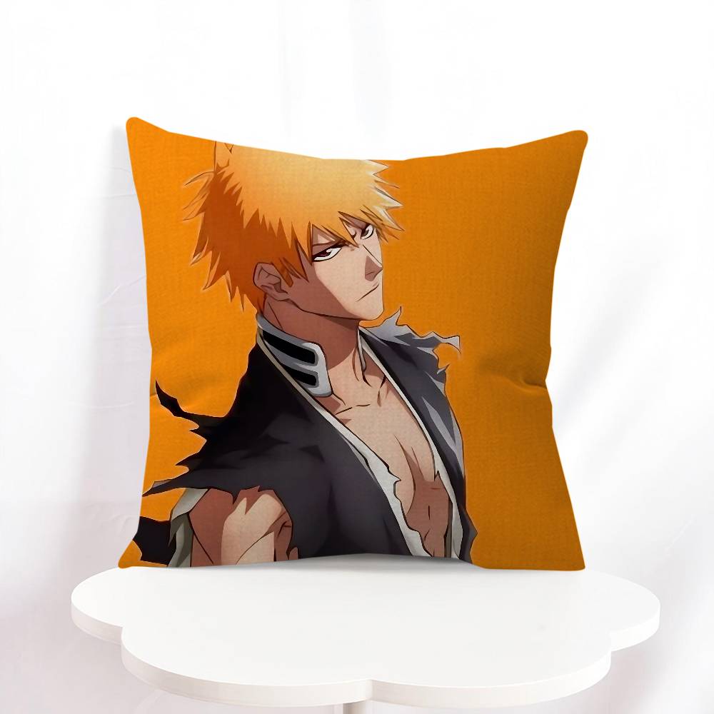 Kurosaki Ichigo Pillow Cover Design Cushion Cover Decor Holiday Decorati