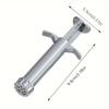 Ceramic Clay Extruder with 19 Different Shapes Discs Thickened Pottery Clay Stick Extruder Safe Hand Tool for Pottery Making