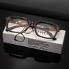 4pcs  Multi-color Oversized Square Reading Glasses Men Women Large Frame Fashion Presbyopia Eyeglasses Diopter +1.0~+3.0