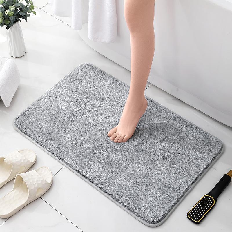 Schnelltrocknende Rutschfeste Saugfähige Badezimmer- & Toiletten-Fußmatten