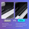 4x For Ford Rubber Car Door Sill Threshold Protector Anti-Dust Step Edge Cover