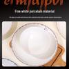 Swan Series Ceramic Bowl and Plate Set - Elegant Household Tableware Gift