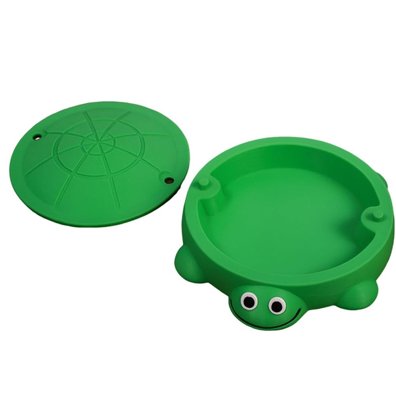 

Игрушка-песочница-черепаха, с инструментами, садовый набор, новинка для снятия стресса, декор, настольные аксессуары для дома One Size зелёный