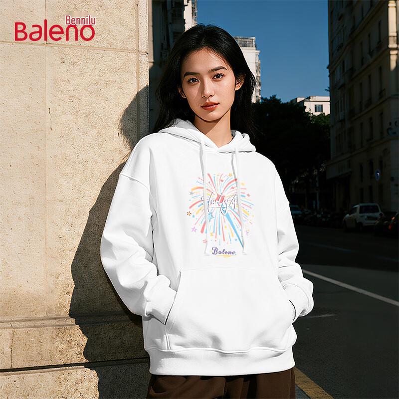 

Baleno Women s Relaxed Fit Hooded Graphic Sweatshirt XL