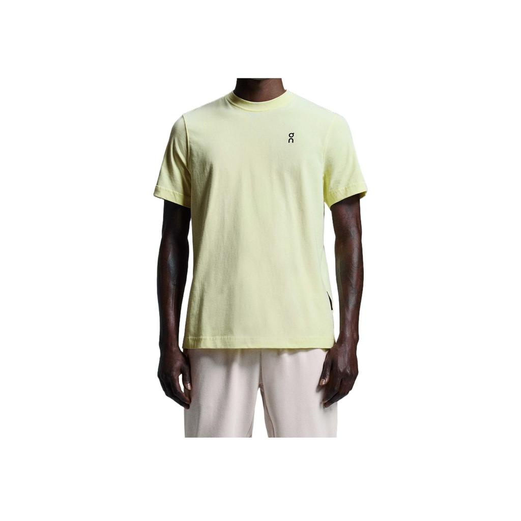 On Active-T DryTec Lightweight Breathable Comfortable Short Sleeve T-Shirt Men Tops Grass-Yellow 1ME30521258