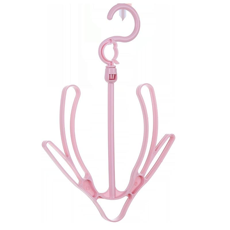 

Двойная вешалка для сушки обуви Вращающаяся вешалка для сушки обуви на крючках для балкона Многофункциональная вешалка для сушки одежды Ветрозащитная вешалка для сушки