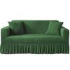1/2/3/4 Seater Seersucker Sofa Slipcover High Stretch Couch Cover Thick Corner Sofa Protector Elastic Corner Couch Covers
