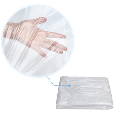 100 Stück Einweg-Tagesdecken, Spa-Massage-Bettlaken, transparente, wasserdichte Folie
