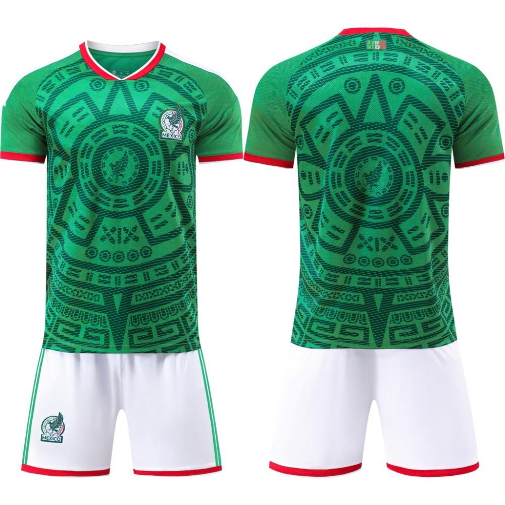 2627 Weltmeisterschaft Mexiko Heimtrikot Nr.. 4 9 Raul Nein. 11 Kinderanzug neues grenzüberschreitendes Fußballtrikot