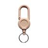 Colorful Anti-Theft Metal Easy-To-Pull Buckle Rope Elastic Keychain Sporty Retractable Key Ring Anti Lost Yoyo Ski Pass Id Card