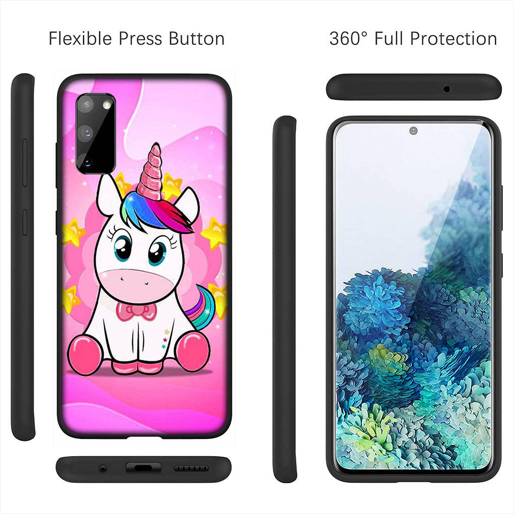 Cover for iPhone 17 16 15 Xiaomi Poco Redmi Note 14 13 12 11 Pro Max 9 16e Samsung Galaxy S25 S24 S23 OPPO Huawei Anime Unicorn Horse Phone Case