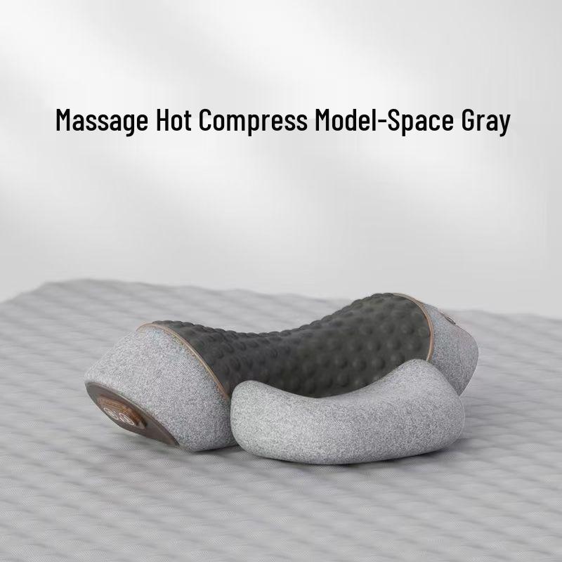 Cervical Spine Support Pillow: Heated Massage, Non-Traction Sleep Aid