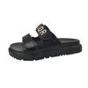 Trendy Brand Platform Sandals Women's 2025 Summer New Platform Velcro Sandals Summer Casual Versatile Slippers