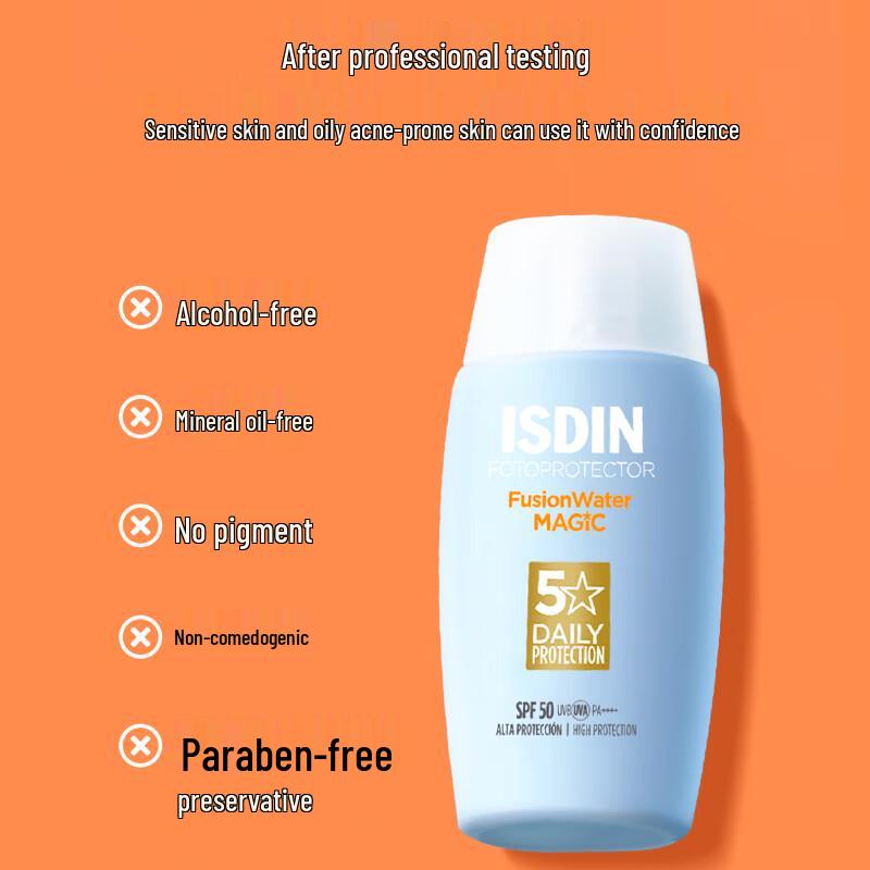ISDIN Fusion Water Crema Solare Viso SPF50