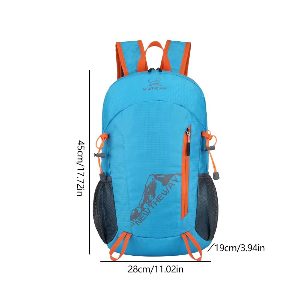 20L Portable Foldable Backpack Folding Mountaineering Bag Ultralight Outdoor Climbing Cycling Travel Knapsack Hiking Daypack