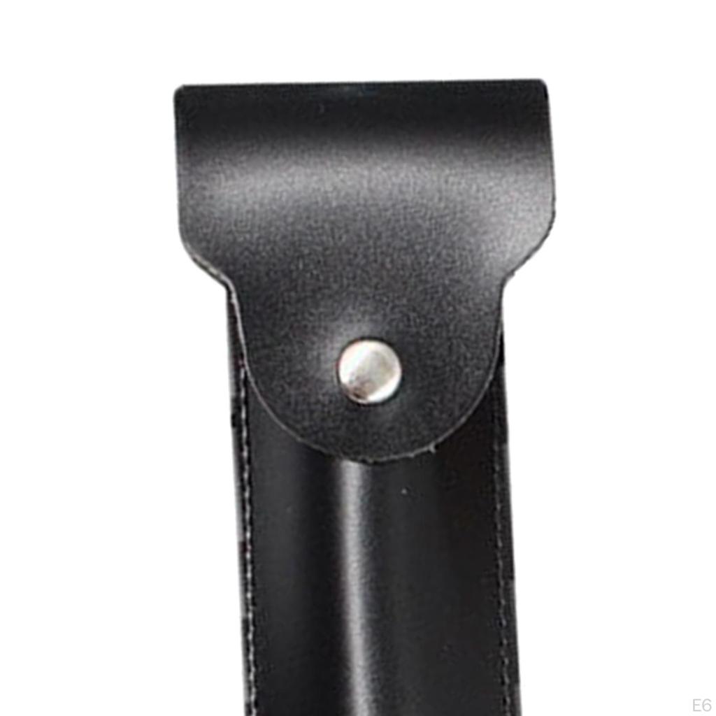 Manual Shaver Carrying Case, Bag with Snap Buckle Closure, Grooming Protective Cover for
