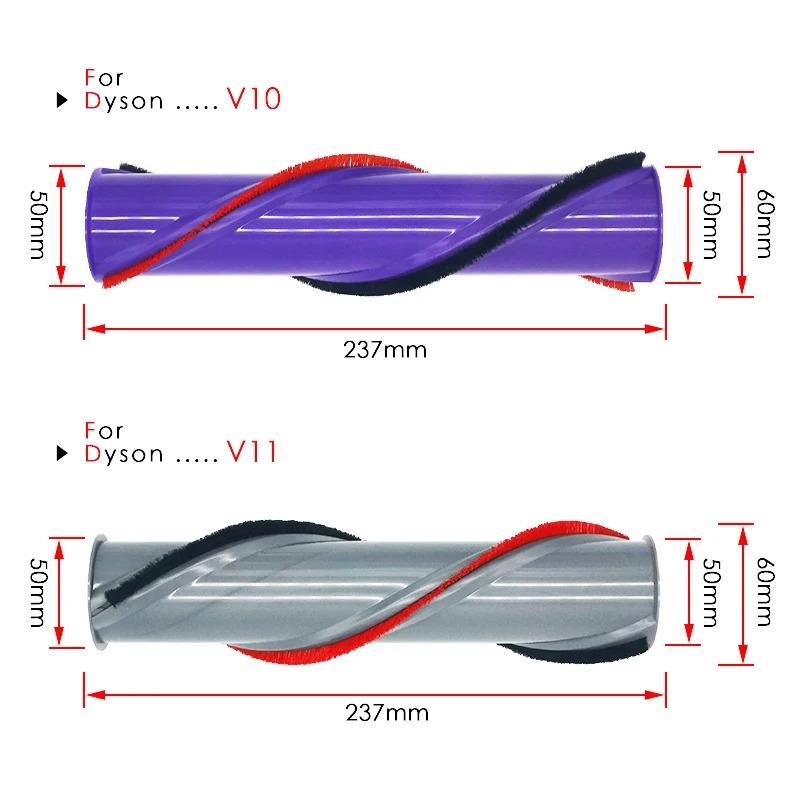 Brush Roll Replacement Kit Compatible For DYSON V6 V8 V10 V11 Cordless Brushroll Cleaner Head Brush Bar Roller 966821-01 Part