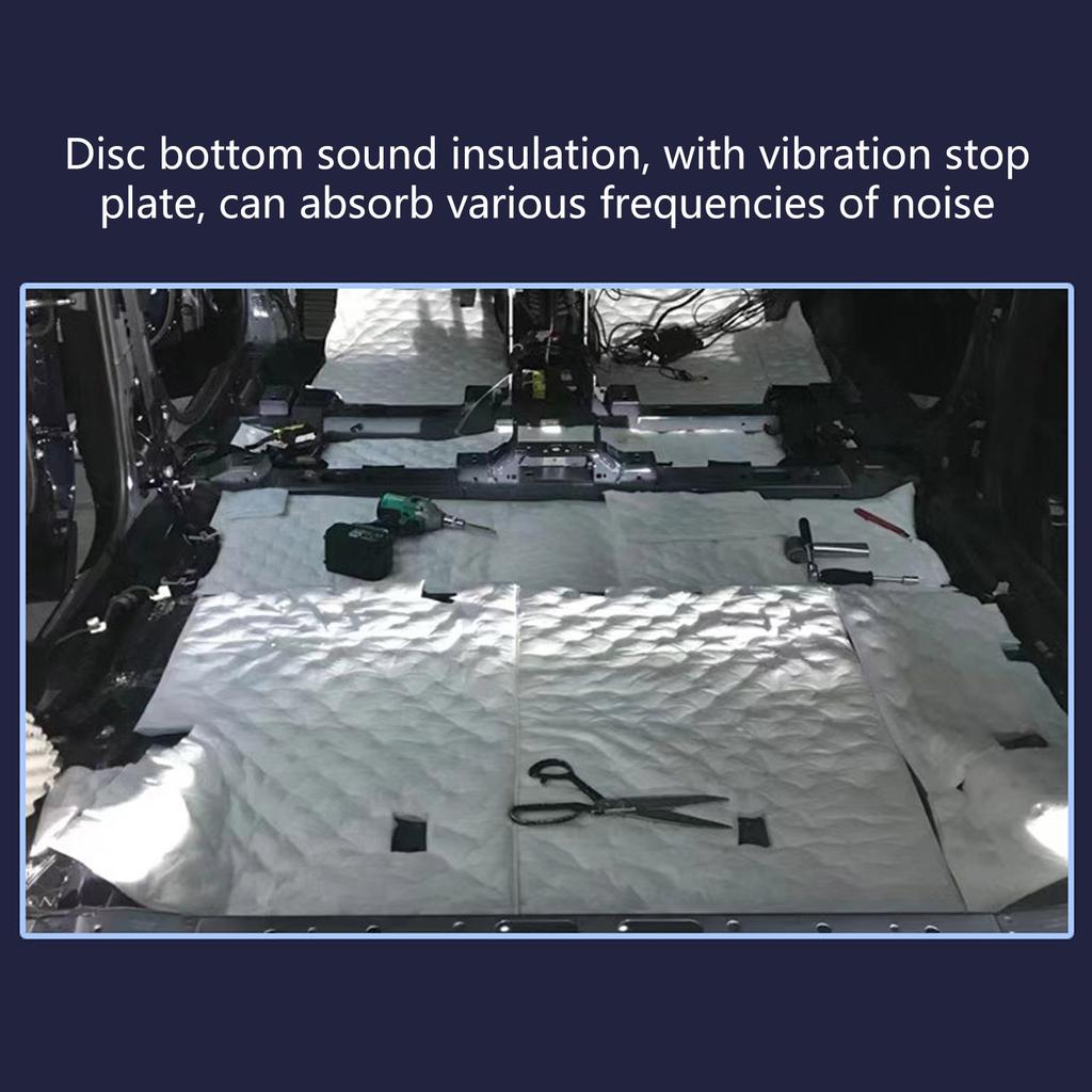 Auto Schalldämmmatte 20''x32'' Automobil Schalldämpfer Geräuschisolierung und Vibrationsdämpfungsmaterial